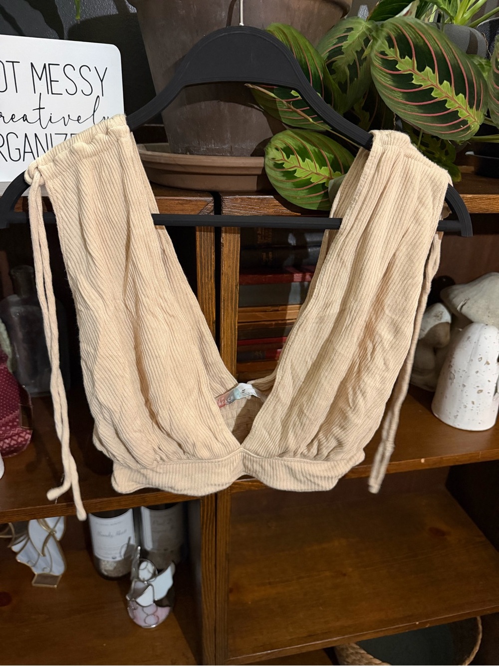 Free People Beach Collection Tan/Beige Soft Top
